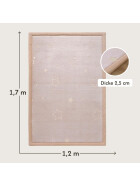 Hakuna Matte Samtmatte, Glow in the Dark Wolke Spielmatte 1.7 x 1.2 m, Stars