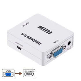 VGA zu HDMI Konverter, weiss