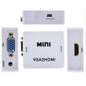 VGA zu HDMI Konverter, weiss