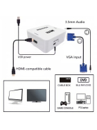 VGA zu HDMI Konverter, weiss
