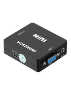 VGA zu HDMI Konverter, schwarz