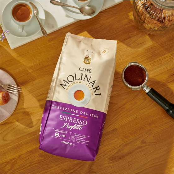 Caff&egrave; Molinari Set Perfetto, Cremoso, Gustoso