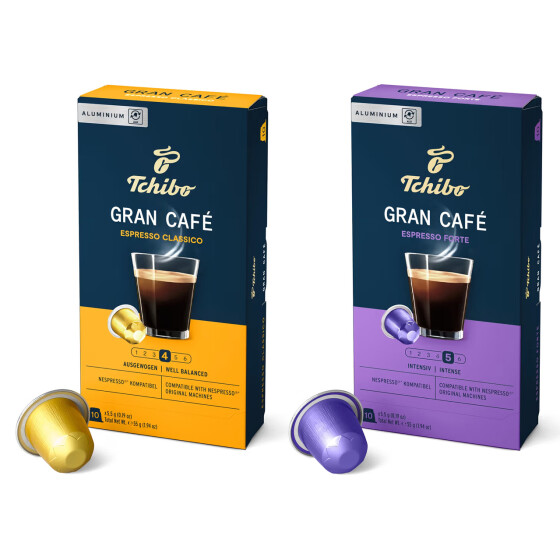 Gran Caf&eacute; Set Espresso Classico & Espresso Forte