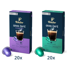 Gran Caf&eacute; Set Espresso Forte & Lungo
