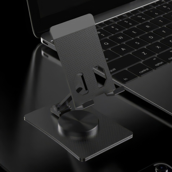 360 Pro Desk Handyhalter, schwarz