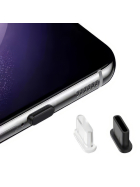 USB C Staubschutzkappe Silikon, transparent