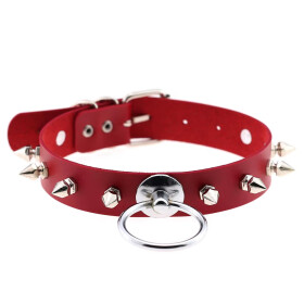 beKinky Halsband YES Master, rot