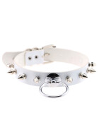 beKinky Halsband YES Master, weiss