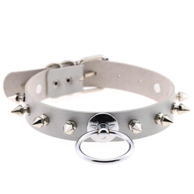 beKinky Halsband YES Master, silber