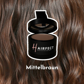 Hairfect Ansatzpuder (Mittelbraun)