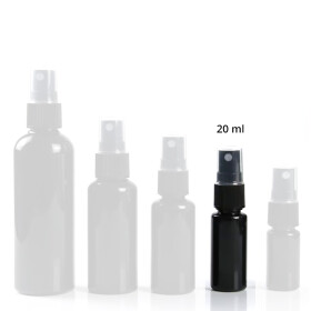 Spr&uuml;hflasche FineDust Zerst&auml;uber Black, 20 ml