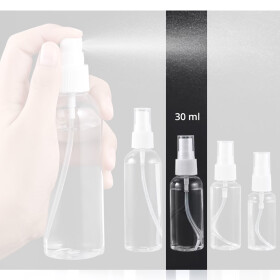Spr&uuml;hflasche FineDust Zerst&auml;uber Transp, 30 ml