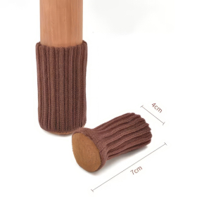 All Care Stuhlbein-Stulpen Socken, 4er-Set, hellbraun