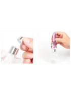 Mini Parf&uuml;mzerst&auml;uber Flasche, 8 ml, blau