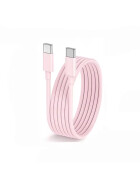 AAi Mobile USB C - USB C, Charging + Data, 1 m, rosa
