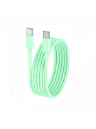 AAi Mobile USB C - USB C, Charging + Data, 2 m, gr&uuml;n