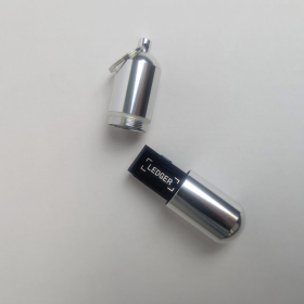 Metall-Case Kapsel Pod f&uuml;r Ledger Nano S Plus