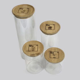 Vorratsglas mit Gravur, S, Edition Pasta