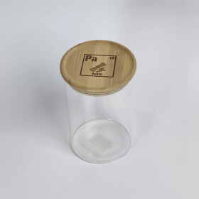 Vorratsglas mit Gravur, L, Edition Pasta