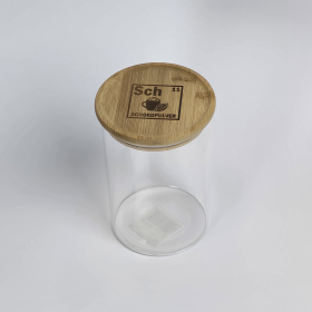 Vorratsglas mit Gravur, S, Edition Schokopulver