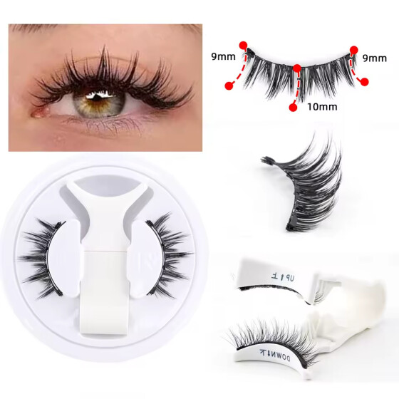 VIP Magnetische Wimpern, 1 Paar, LZ06