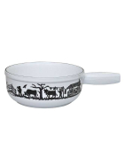 Alpes Caquelon Guss weiss &Oslash; 21 cm