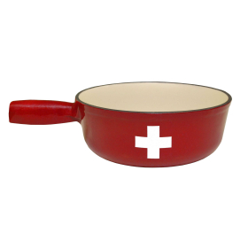 Croix Suisse Caquelon Guss rot &Oslash; 21 cm