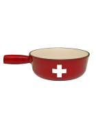 Croix Suisse Caquelon Guss rot &Oslash; 21 cm