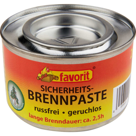 Brennpaste in Weissblech Dose 200 Gramm
