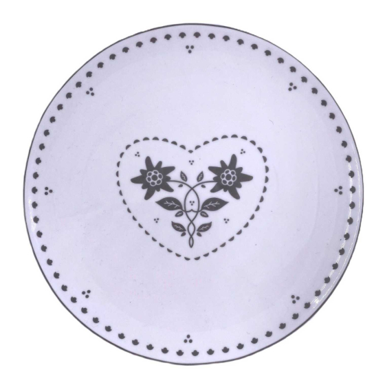 FOLK Teller Set, 4 Stk