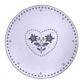 FOLK Teller Set, 4 Stk