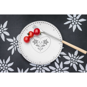 FOLK Teller Set, 4 Stk