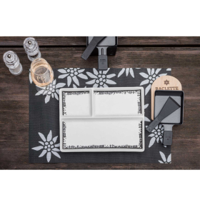Alpes Racletteteller 2er Set, 26x20 cm
