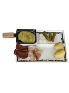 Alpes Racletteteller 2er Set, 26x20 cm
