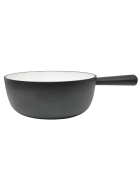 Caquelon Gusseisen schwarz &Oslash;  22  cm 2.3 Lt.