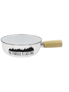 FONDUE IS CALLING Caquelon emailliert, 21 cm