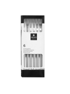 Garnitur 6 Fonduegabeln Inox
