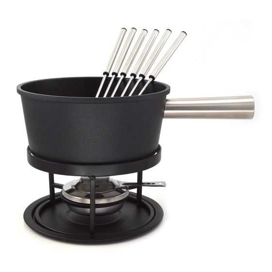 Cloud Fondue-Set, Aluminium, 21 cm