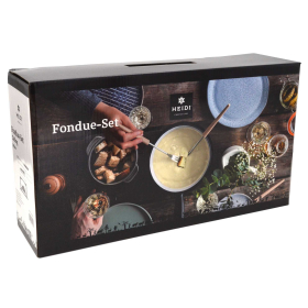 Cloud Fondue-Set, Aluminium, 21 cm
