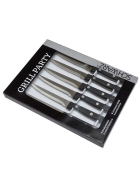 Set 6 Steakmesser POM, schwarz