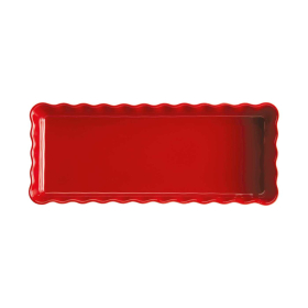Tortenform, rot, 15 x 36 cm