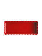 Tortenform, rot, 15 x 36 cm
