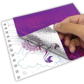 Small Creative Book Foil Art