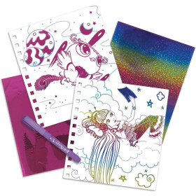 Small Creative Book Foil Art
