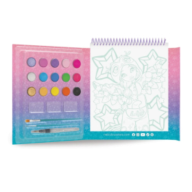 Aquarellbuch-Set Pyjama Party