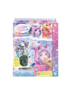 Aquarellbuch-Set Pyjama Party