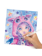 Aquarellbuch-Set Pyjama Party