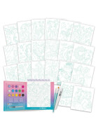 Aquarellbuch-Set Pyjama Party