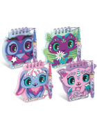Mini-Figurennotizblock, assortiert