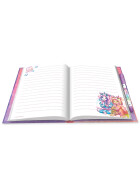 Skizzenbuch mit Gelstifte, weiss, assortiert